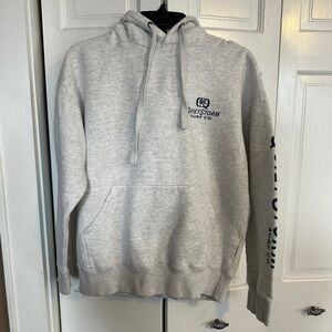 Quiet Storm Light Gray Hoodie
